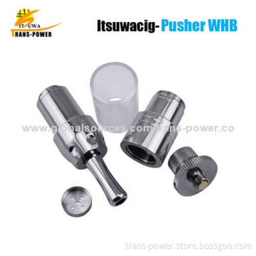 Itsuwa E Cigarette/Ecig Dry Herb Wax Atomizer, Spring Drip Tip, Glass Pyrex Tube, 93*20mm Size